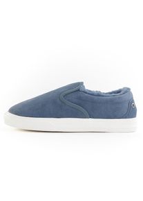 Minnetonka Dames Slip-on 'Wilder' blauw / wit 36