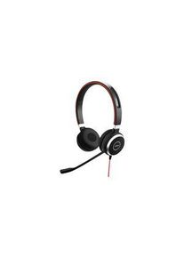 Jabra Fejhallgató, Evolve 40, Sztereó, On-Ear, 20kHz, USB, Fekete / Ezüst - 6399-829-209