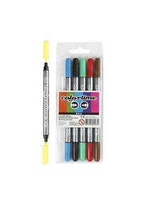 Creativ Company Colortime double ink 6pcs.