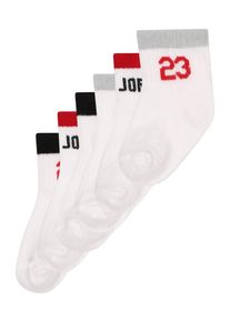 Jordan Sokken grijs / rood / zwart / wit 15