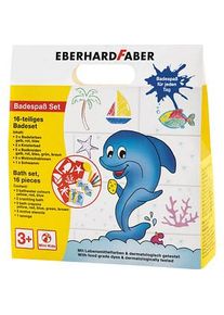 Eberhard Faber Badespaß Box Bad-Buntstifte farbsortiert, 1 Set