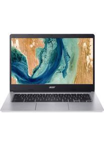 Acer Notebook »Chromebook 314 cb314-2h-k17e«, (35,56 Cm/14 Zoll), Mediatek, Arm Cortex, 64 Gb Ssd silberfarben, MediaTek ARM Cortex A73/A53...