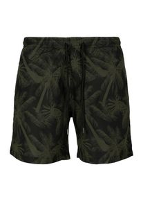 Urban Classics Heren Zwemshorts kaki / spar 4XL