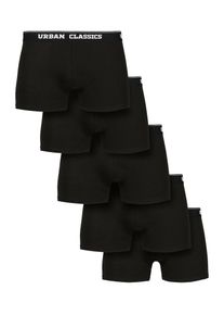 Urban Classics Boxershorts Herren schwarz Größe 5XL Logoprint