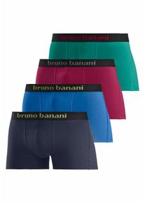Bruno Banani Boxeri Bărbaţi albastru, verde, Mărimea S