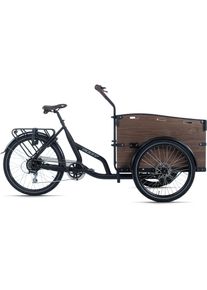 Adore E-Bike »Urban Deluxe Plus«, 7 Gang, Shimano, Acera, Heckmotor 250 W schwarz, Größe 56 cm - 24 Zoll (60,96 cm), Aluminium-Rahmen