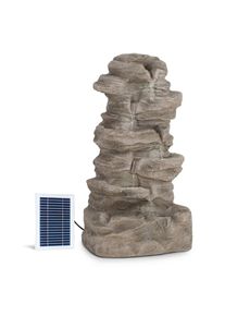 Blumfeldt Stonehenge XL, napelemes szökőkút, LED világítás, polyresin, lítium-ion akkumulátor