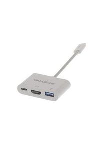 Nedis Dokkolóállomás, USB-C csatlakozó, Busz-tápellátás, 60W, Portok összesen 3 - CCGP64765WT02