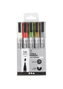 Creativ Company Chalk Markers Metallic Colors 5pcs