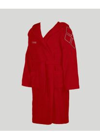 arena Equipment - Zodiaco Bathrobe Junior in Red Metallic Silver