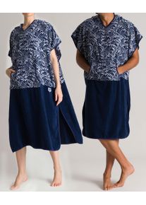 arena Towels & Bathrobes - Soft Poncho Ii Towels & Bathrobes in Waves for Women and Men