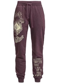 Harry Potter Karte des Rumtreibers Girl-Jogginghose bordeaux meliert