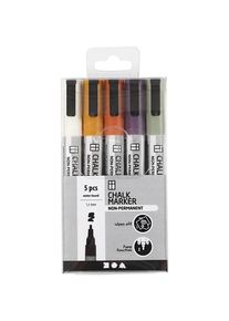 Creativ Company Chalk Markers Pastels 5pcs.