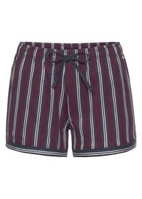 s.Oliver Dames Pyjamabroek blauw / marine / bourgogne / wit S-M