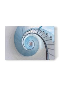 Canvas Print "Leuchtturm von innen" artboxONE Wallart