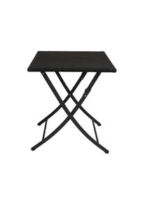 Bolero Klapptisch Aus Pe-Rattan 60Cm