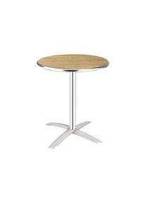 Bolero Klappbarer Tisch Eschenholz Rund 60Cm