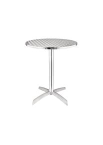 Bolero Klappbarer Tisch Mit Edelstahlplatte