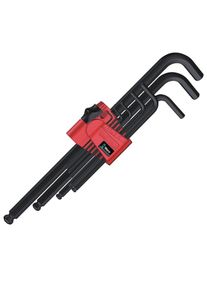 Wera 950 PKL/9 BM N Winkelschlüsselsatz, metrisch, BlackLaser