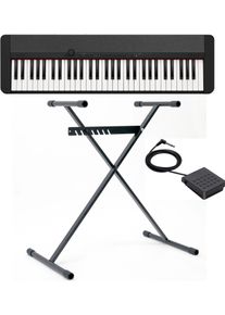 Casio Keyboard »Piano-Keyboard-Set Ct-s1bkset«, (Set, Inkl. Keyboardständer, Sustainpedal Und Netzteil), Ideal Für Piano-Einsteiger Und...