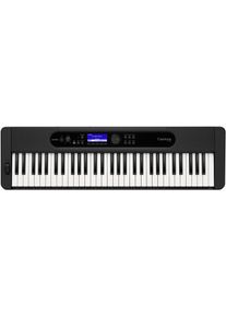 Casio Keyboard »Standardkeyboard Ct-s400«, Inkl. Netzteil schwarz, Keyboard mit 61 anschlagdynamischen Tasten in Klavieroptik