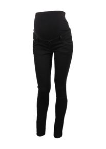 MAMALICIOUS Dames Jeans 'Lola' black denim 28