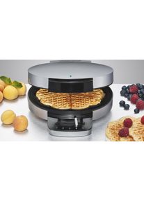Rommelsbacher Waffeleisen »Wa 750«, 750 W silberfarben, Wärmeisoliertes Kunststoff-Gehäuse