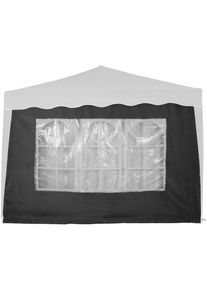 INSTENT Oldalfal ablakkal Basic 3 x 3 m antracit