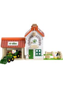 klein Spielwelt »John Deere Farm« bunt, Farm »John Deere« aus Holz