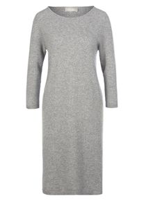 Strickkleid Schurwolle und Kaschmir include grau