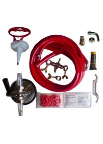 ich-zapfe Reinigingsset voor fust en biertap - groot - 2 leidingen - 7mm - 28mm Reinigingsadapter