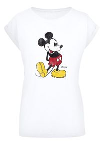 F4NT4STIC Dames Shirt 'Disney Mickey Mouse' geel / rood / zwart / wit XXXL