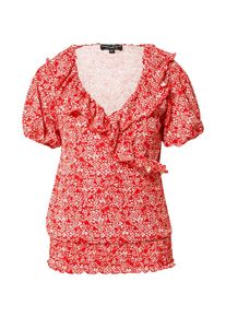 Dorothy Perkins Dames Blouse rood / wit XL