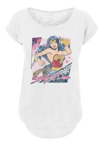 F4NT4STIC T-shirt 'DC Comics Wonder Woman Strength & Power' Femme blanc taille L