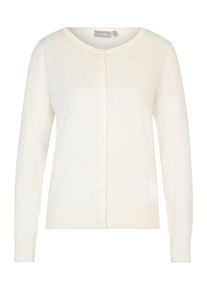 Fransa Dames Gebreid vest wit L