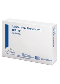 Paracetamol Genericon 500 mg Tabletten 60 St 60 St Tabletten