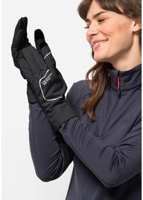 Jack Wolfskin Multisporthandschuhe »Morobbia Light Glove« grau, Größe XL, Touchscreen-kompatibel