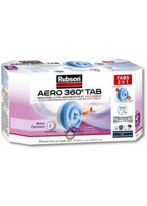 Aero 360° 4 Recharges en tabs de 450 g parfum lavande relaxante, recharges pour absorbeur d'humidité, ultra absorbantes et anti odeurs, recharge pour