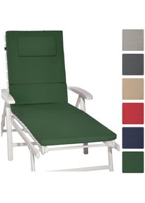 Beautissu - Loft rl Coussin pour chaise longue Vert foncé