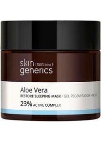 skin generics Gesichtspflege Masken Aloe Vera 23% Aktivkomplex Restore Schlafmaske 50 ml