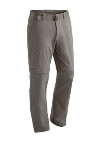 Maier Sports Funktionshose »Tajo«Zipp-Off Wanderhose, Atmungsaktive Outdoor-Hose braun, Größe 26 - Kurzgrößen, Funktionale Wanderhose – ideal für...