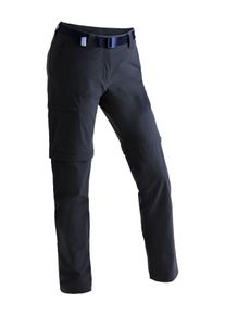 Maier Sports Funktionshose »Inara Slim Zip«Zipp-Off Wanderhose, Atmungsaktive Outdoor-Hose blau, Größe 44 - Normalgrößen, Funktionale, komfortable...