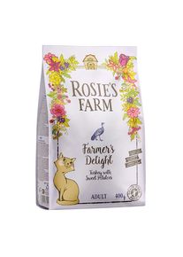 400g Adult Tacchino con patate dolci Rosie's Farm secco per gatti