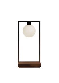 Artemide CURIOSITY 36 Table Lamp with BallÃ100mm, Black/ Brown