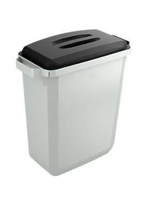 Durable Afvalverzamelbak voor recycleerbaar afval, 60 l, met deksel, zwart