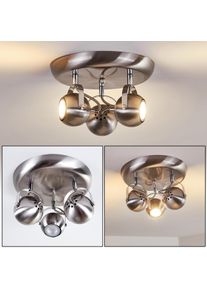 hofstein Plafonnier Gadmen Nickel mat, 3 lumières