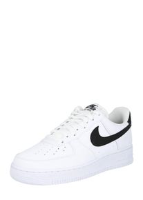 Nike Sportswear Heren Sneakers laag 'AIR FORCE 1 07' zwart / wit 38.5