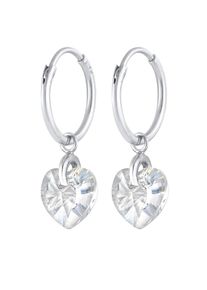 Elli Ohrringe Damen silber / transparent Größe One Size