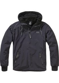 Brandit Luke Windbreaker, textile jacket , color: Black , size: XXL