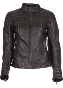 Modeka Kalea, leather jacket women , color: Black , size: 40